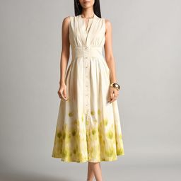 AND Women Floral Printed Fit & Flare Midi Dress-image-97