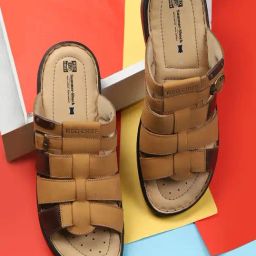 Red Chief Men's Tan Casual Sandals-image-37