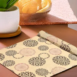 Aura Brown Set of 1 Water Resistant Shelf Liner Organisers-image-74
