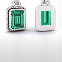 Sidharth Gems Unisex Brass Silver-Plated Pendant-68