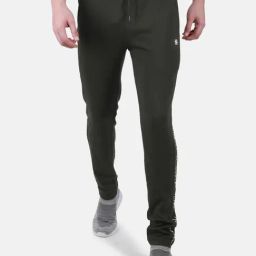 Duke Olive Green Relaxed Fit Trackpants-image-59