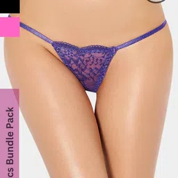 ZERJAMA Women Purple Briefs-picture-5