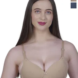 SHYAM SONS FLAIR Pack Of 2 Full Coverage Lightly Padded Bra-picture-15
