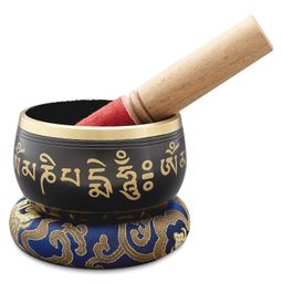 Sarveda Sacred Mantra Bowls - Black-10