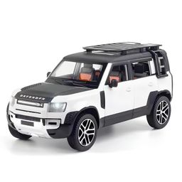 Elecart 1:24 Die-Cast Land Rover Defender SUV Model | Sound & Light Pull Back Alloy Car | Unbreakable Metal Toy for Kids | Perfect Gift for Boys Age 3+ | Collector's Item- Random Color-image-21