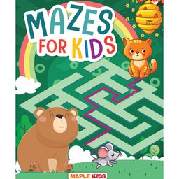Activity Book for Kids Mazes for kids- English-12