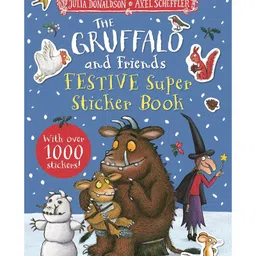 pan macmillan india The Gruffalo and Friends Festive Super Sticker Book By Julia Donaldson - English-picture-37