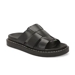 Delize Men Leather Comfort Sandals-image-77