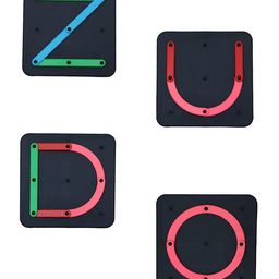 Vworld Alpha Numeric Puzzle Alphabet Construction Puzzle Toys Multicolour - 28 Pieces image 2