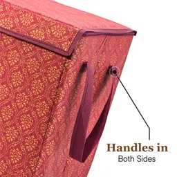 Aura Maroon Set of 1 Regular Multi-Utility Organisers image 3