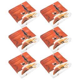 NATURALLY YOURS Brown Set of 6 Tissue Papers-10