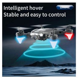 Sanjary Remote Control Drone Toy for Kids with Built-In Led Lights and Dual Hd Camera for Kids Color Design May Vary image 4