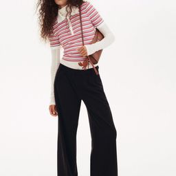 H&M Wide Tailored Trousers-image-79