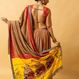 UDD Ethnic Motifs Printed Dupatta image 3