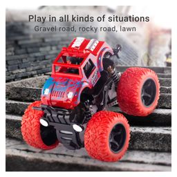 ADKD Mini Unbreakable Friction Powered Monster Car Pack of 3 - Multicolor image 5