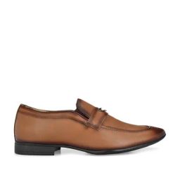 Hitz Men's Tan Formal Loafers-image-45