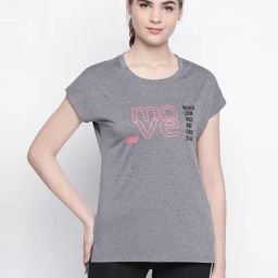 Ajile by Pantaloons Grey Graphic Print T-Shirt-image-38