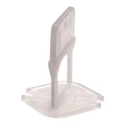 TileMaster Tile Levelling Spacer Clips Post Level Non-Magnetic Durable Plastic White 3 mm Clip Size & 20 cm Length, TM-134 (Pack of 100 Pcs)-24
