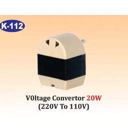 Kundip 20 W Single Phase Step Down Transformer Voltage Converter, K-112 image 2
