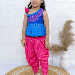 Twisha Girls Top with Dhoti Pants-picture-36