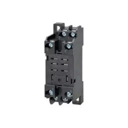 Omron Black Socket DIN Rail/Surface Mounting, PTFZ-08-E BY OMZ-41