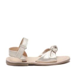 Tiny Bugs Kids Golden Ankle Strap Sandals-image-22