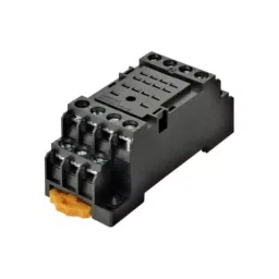 Omron Black Socket, DIN Rail/Surface Mounting, PYFZ-14-E BY OMZ-0