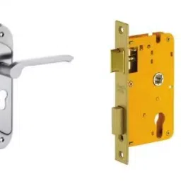 Dorset Full Gold Lock Set With Mortise Latch HL RE image 1