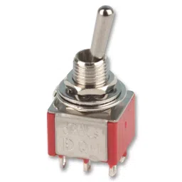MULTICOMP PRO Toggle Switches SWITCH, DPDT, 1MD4T1B1M1RE-11