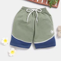 Here&Now X Game Begins Boys Colourblocked Pure Cotton Shorts-image-29