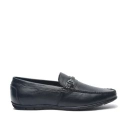 Teakwood Leathers Men's Black Casual Loafers-picture-21
