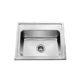 Jayna Signature Collection Galaxy 24x20 inch Matt Finish Stainless Steel Single Bowl Kitchen Sink with Beading, SBF 09 B-image-32