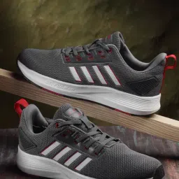 Action Men's Dark Grey Running Shoes-picture-44