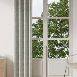 DDECOR Live Beautiful Beige Polyester 9 ft Long Door Curtain-5