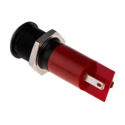 RS PRO Red Panel Mount Indicator 24V DC, Mounting Hole Size 14 mm, Termination Type Solder Tab, Model No 210866 image 3