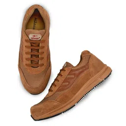MIKAASA Men Suede Running Non-Marking Shoes-38