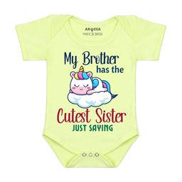 Arvesa Cutest Sister Printed Bodusuit-image-25