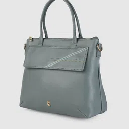 Baggit Blue Structured Handheld Bag image 2