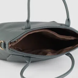 Baggit Blue Structured Handheld Bag image 4