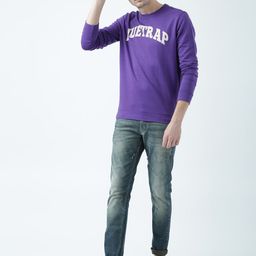Huetrap Men Purple Printed Sweatshirt-image-61