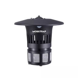 Moskitrap UV Light Lamp Trap Mosquito Killer with LED Light Electric Pest Zapper Black Plastic for Indoor & Outdoor, GM904G-picture-2