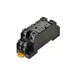 Omron Black Relay Socket DIN Rail, PYFZ-08-36