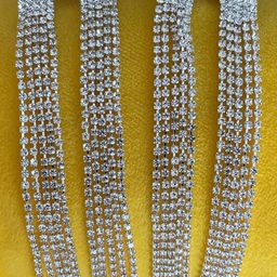 Mehpriye Silver Drop Cubic Zirconia Earrings-picture-3