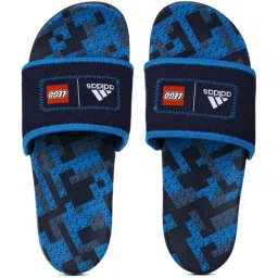 Adidas Men's ADILETTE COMFORT Blue Slides-image-40