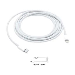 Apple 1m USB-C to Lightning Cable (Compatible with iPad, iPhone, iPod, Computer, White) image 2