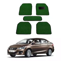 Auto Pearl HD5M169 PVC and Plastic Standard Mat for Maruti Suzuki Ciaz 2005-2015 (Green)-image-82