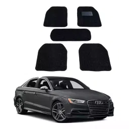 Auto Pearl DB7M12 PVC and Plastic Standard Mat for Audi S3 2005 (Black)-image-3