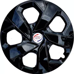 Auto Pearl B34 R15 r 381 mm(15 Inch) ess Type Wheel Hubcap with Retention Ring Glossy Black Wheel Cover for MAHINDRA NuvoSport N4 (Set of 4)-image-7