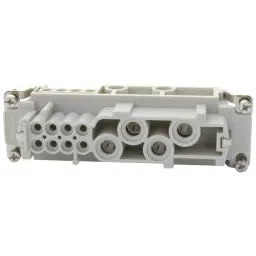 MOLEX Heavy Duty Connector Inserts / Modules HEAVY DUTY INSERT, RCPT, 12POS, 20-14AWG 93601-0245-43