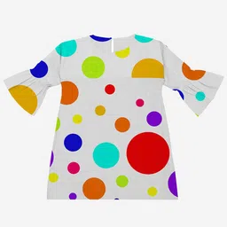 Anaario Polka Dot Print Organic Cotton A-Line Maxi Dress-picture-18